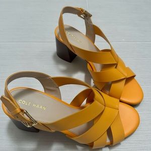 New - Cole Haan Leather Sandal